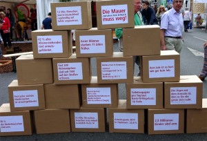 Mauer zwischen Arm und Reich