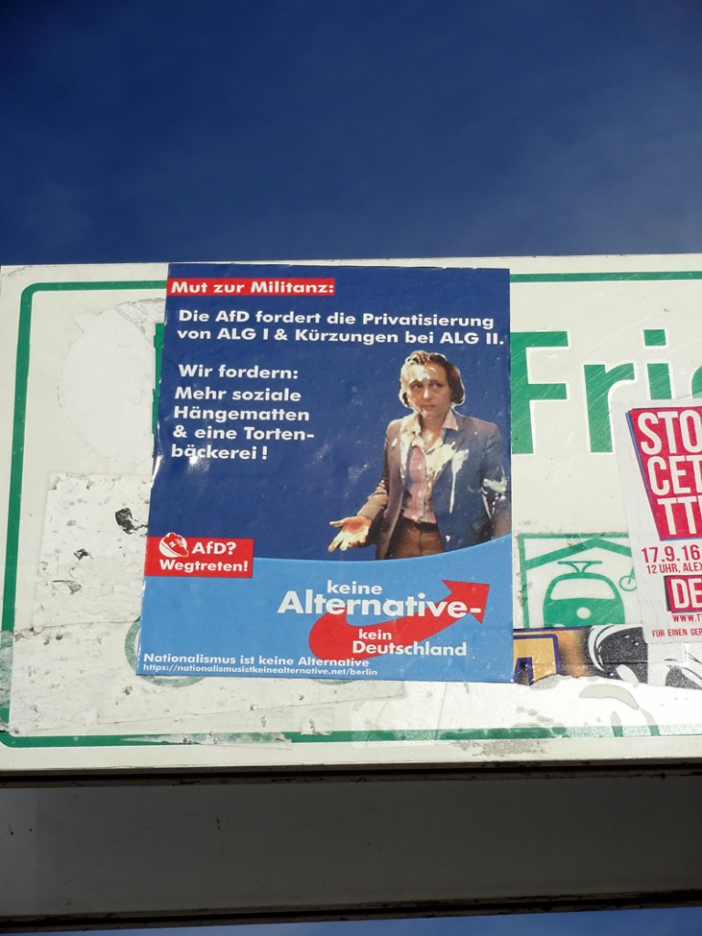 mut zur militanz plakat