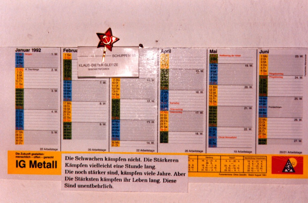 kalender 1992