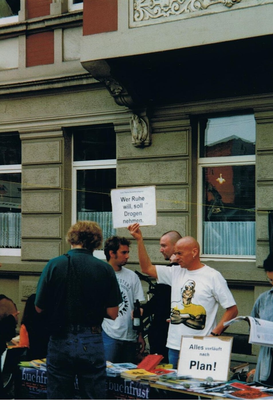 wer ruhe will muss Drogen nehmen