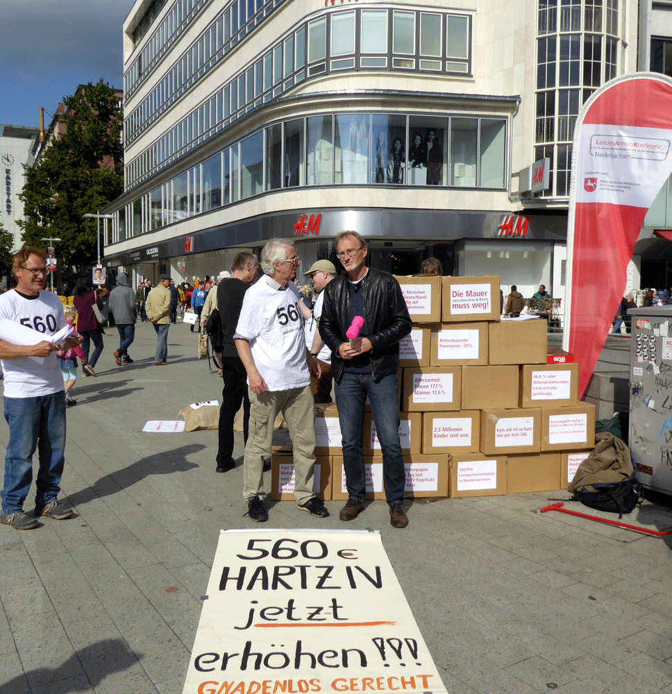 Forderung-560 Euro Hartz IV