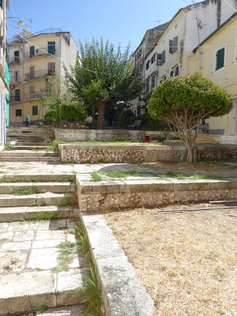 Korfu Altstadt - kein Mensch