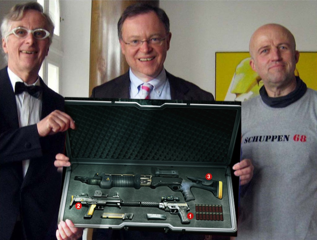 Instrumentenkofer Übergabe-Von links-Gleitze-Weil -Sievers