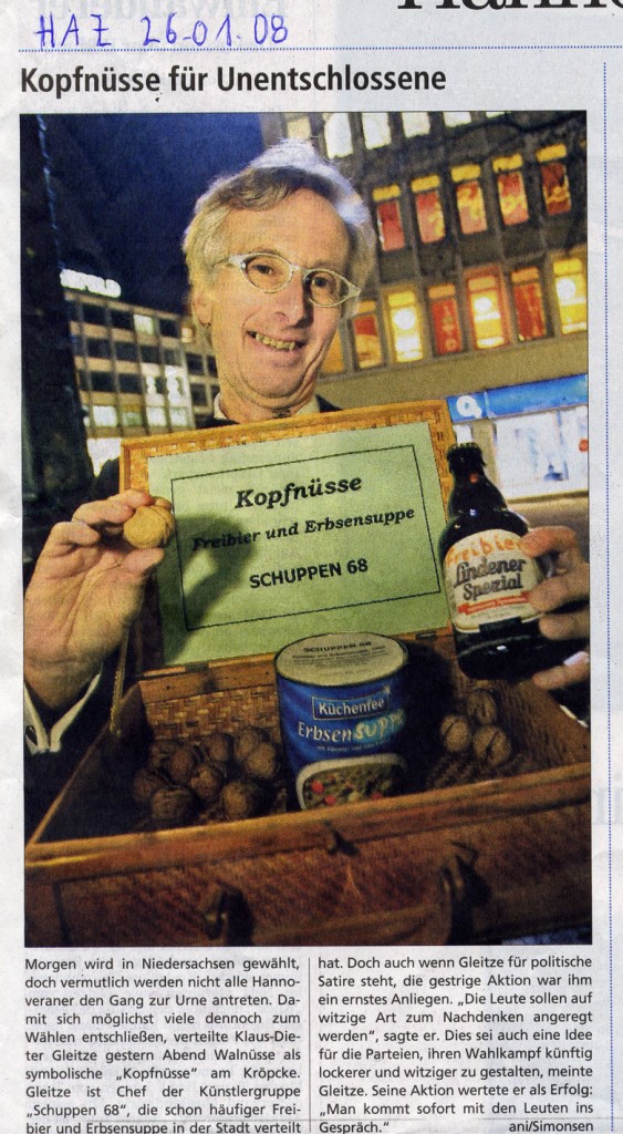 080126HAZ SCHUPPEN 68 Landtagswahl Aktion