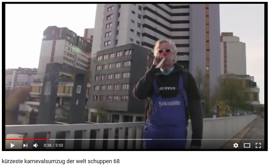 kürzeste karnevalsumzug der welt